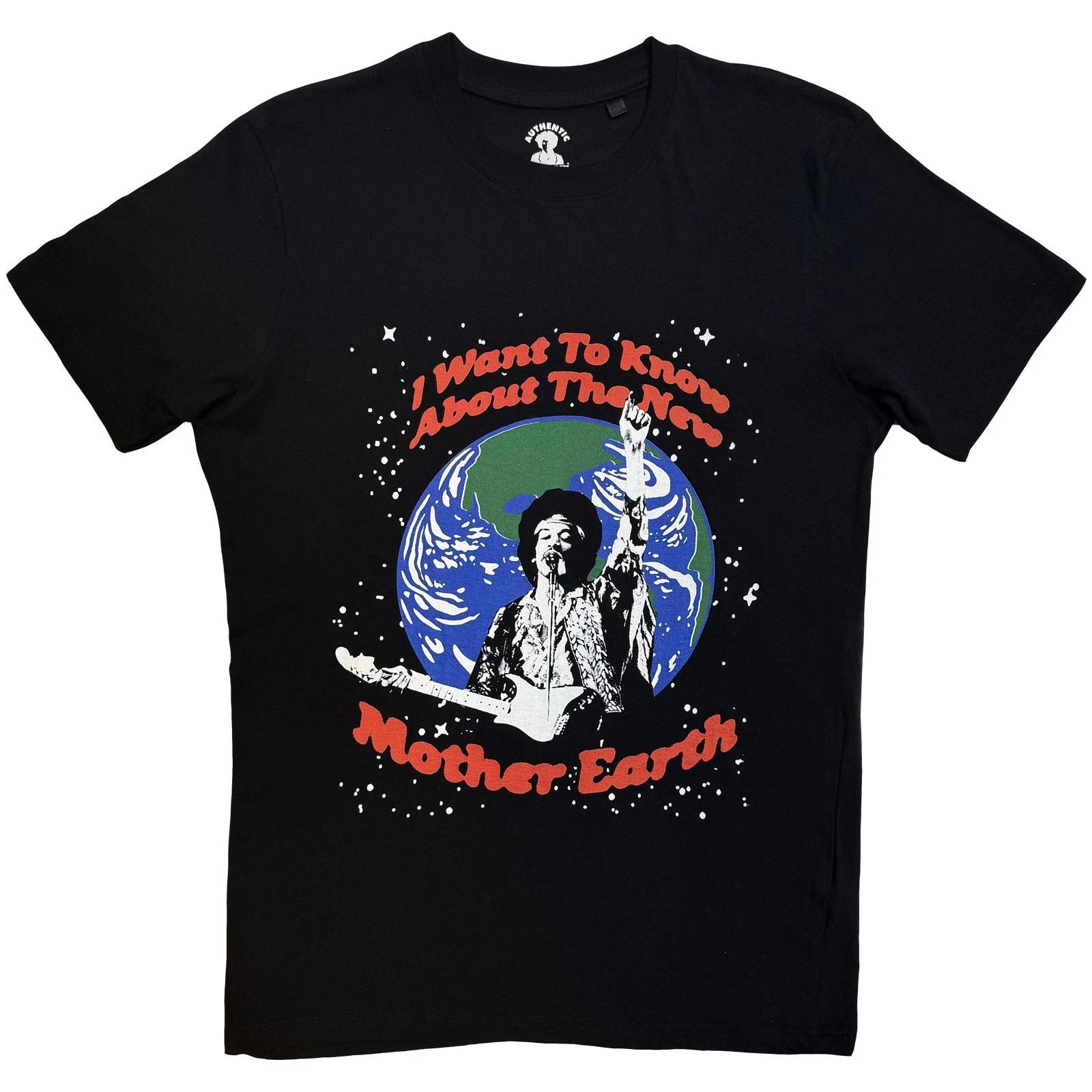 Jimi Hendrix Earth Day Official Tee T-Shirt Mens 2XL