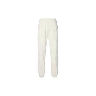 Sportswear Essential Volné flísové pletené joggery s manžetami Dámské joggery Kokosové mléko BV4090-113