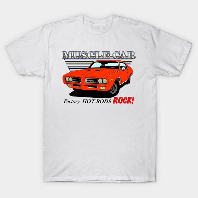 

Men Black Print T-shirt 69 Gto Judge - Muscle Car No-Cut Transfer Paper Print Cotton Tshirt S білий