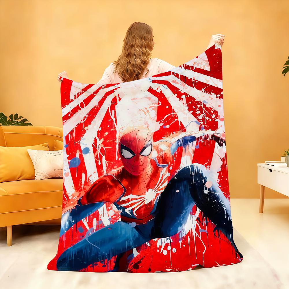 S-Spider-ManS Blanket Soft Throw Blanket for Home Bedroom Bed Sofa Picnic Travel Office Rest Cover Blanket Gift