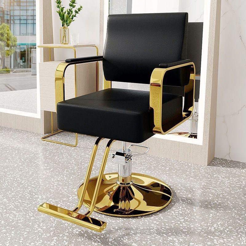 High-End Reclining & Liftable Barber Chair for Salon and Hairdressing