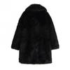 Winter Faux Fur Fashion Coat for Women - European & American Style