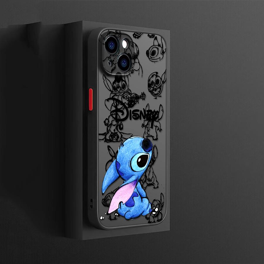 The Cartoon Angie Stitch Case for iPhone 17 Pro Max 12 15 XS XR 7 8 SE 11 17e 16 Plus 13 Mini Air 14 Back Phone Cover