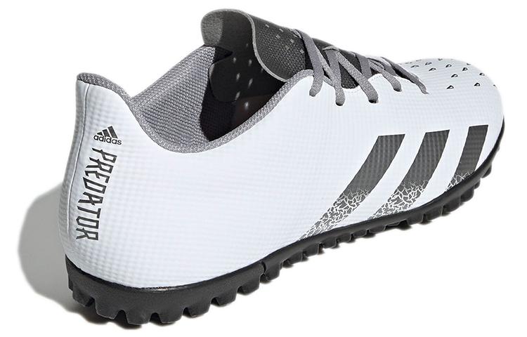 adidas Predator Freak.4 Turf Soccer Shoes 'Cloud White Iron Metallic Solar Red' FY6339