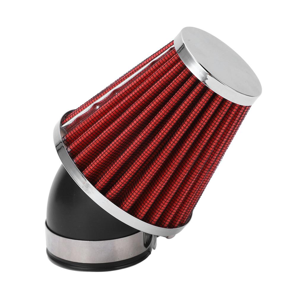 Air Filter 45 Degree Engine Bend Cone Tuning Cleaner 48mm Inner Diameter for Motorcycle ATV Pit