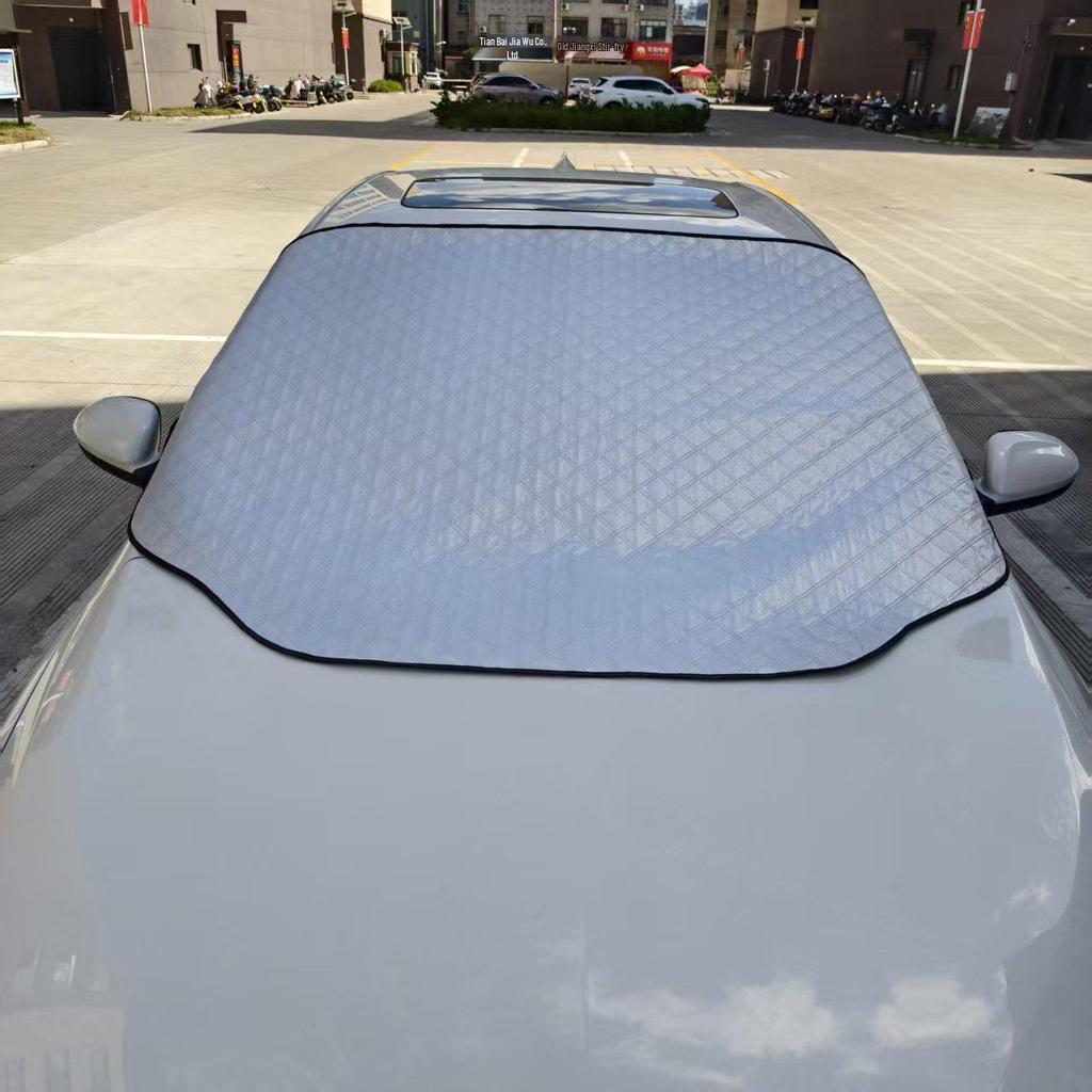 Car Windshield Snow Shield & Sun Visor Heat Insulation Cover