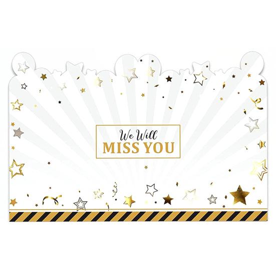 Extra Large Greeting Card Creative Shape Bright Color Jumbo Retirement Card Big Guest Book Party Decoration