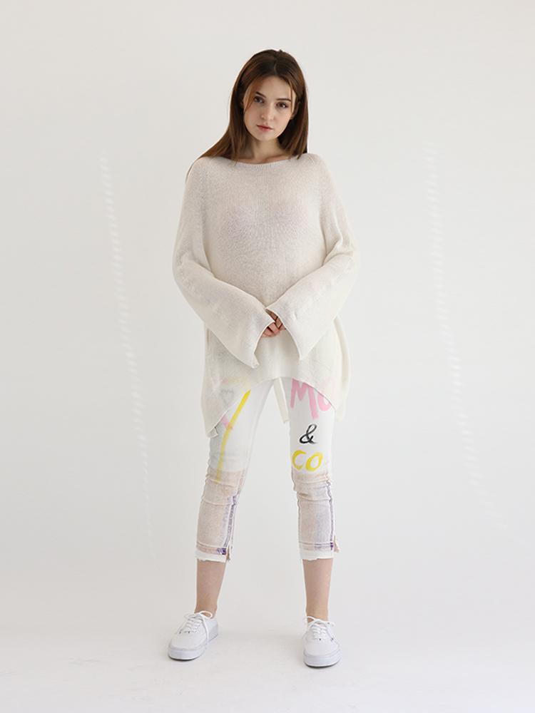 BLAHBANG Whole Garment Sexy Back (White)