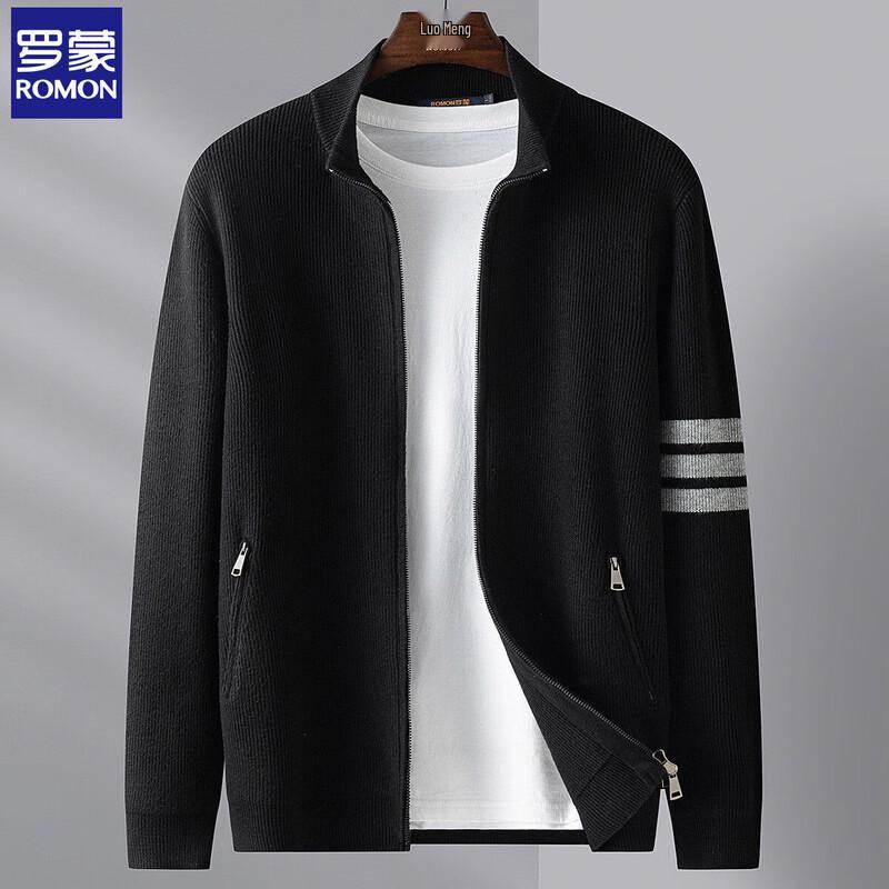Romon Men's Casual Knitted Cardigans & T-Shirts