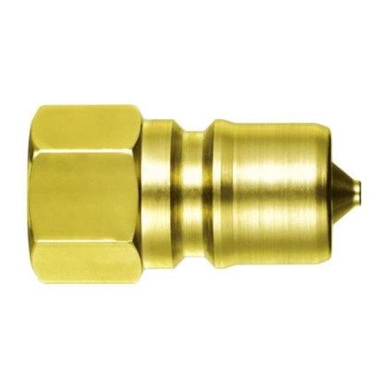 

Nitto Kohki SP Coupler Type EPDM Brass A, Brass, 4P-A (07962)