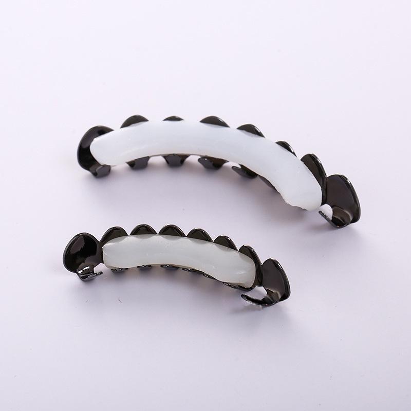 Classic Eight-Tooth Hip-Hop Grillz: Polished American & European Style