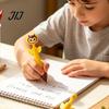 No Cap Push Pens Cute Animal Ballpoint Pen, 0.7mm Smooth Writing Retractable Gel for Students Pens, Owl/Chick/Penguin/Honeybee Pen School Office