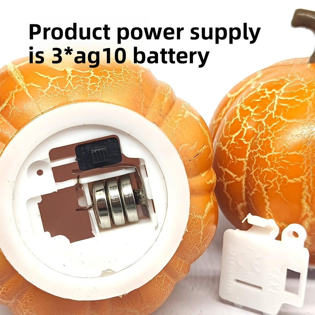 Halloween Led Pumpkin Decor With Glow Lighting For Party Table Centerpiece