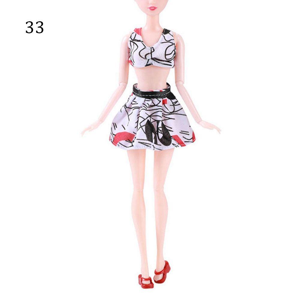 Modă Copii Cadou Jucărie 2021 Accesorii Păpușă Haine Fată Rochie Păpuși Ținută Casual