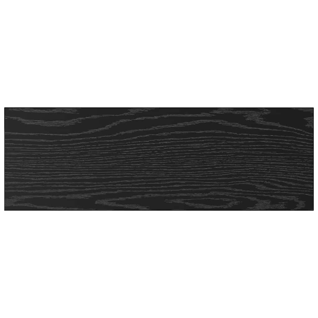 Shelf Board 4 pcs Black 60 x 20 x 1.5 cm Engineered Wood