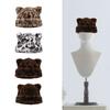 Winter Cartoon Caps with Ear for Halloween Furry Caps Unisex Winter Headgear Accessory Outdoor Use Everyday Wear
