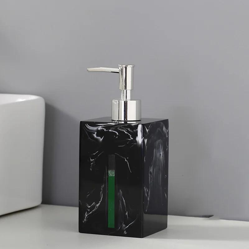 500ml marble soap dispenser ceramic bathroom shower gel shampoo bottle press lotion bottle bathroom accessories