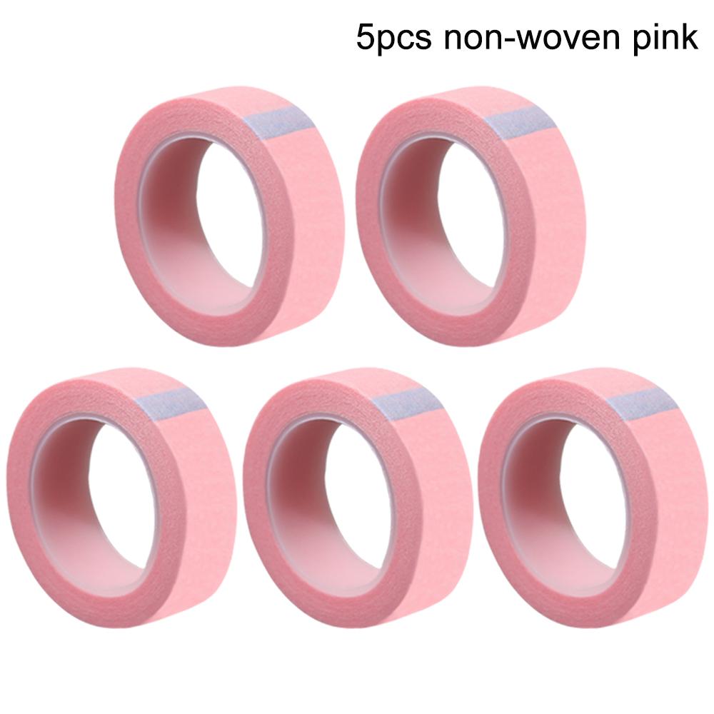 5/10pcs Micropore Lash Tape Breathable Medical Paper Tape Eyelash Extension Patch PE Non-woven Cloth Adhesive Lashes Makeup Tool