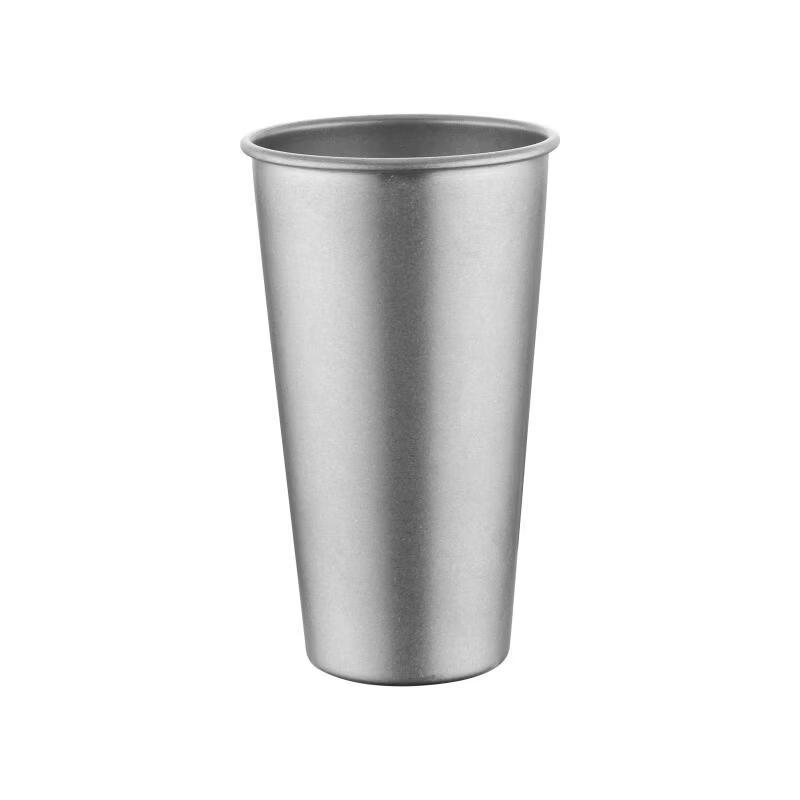 Shangqi Retro Stainless Steel Cold Drink Tumblers (400ml, 2-Pack)