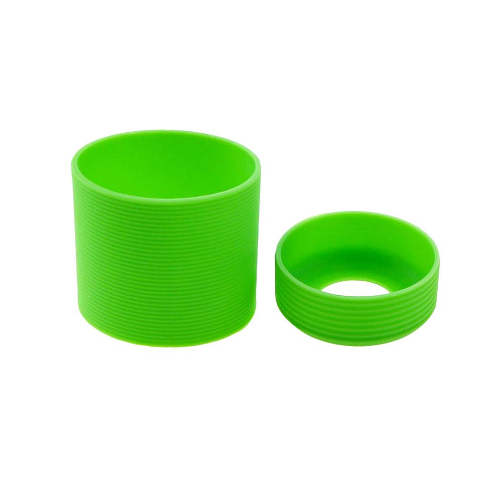 Silicone World 2pcs/set 6.0CM Threaded Silicone Cup Bottom Cover 60MM Heat Insulated Cup Cover Cup Bottom Coaster Cup Sleeve