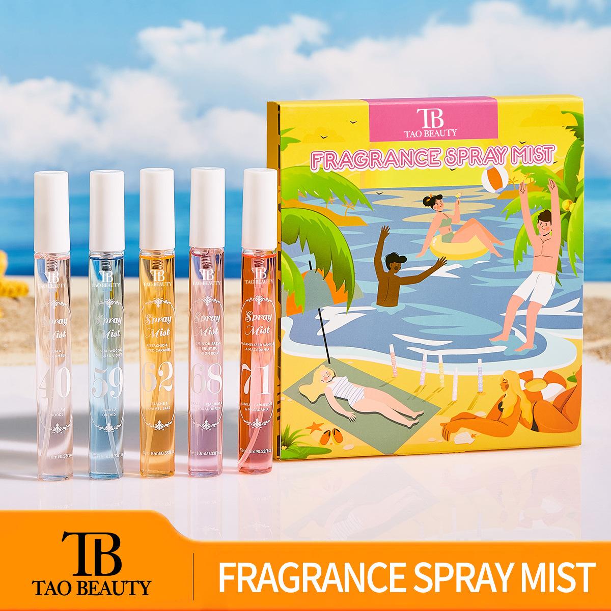 Tao Beauty 5Pcs Mini Perfume Set, Long Lasting Light Fragrance Daily Perfume 1