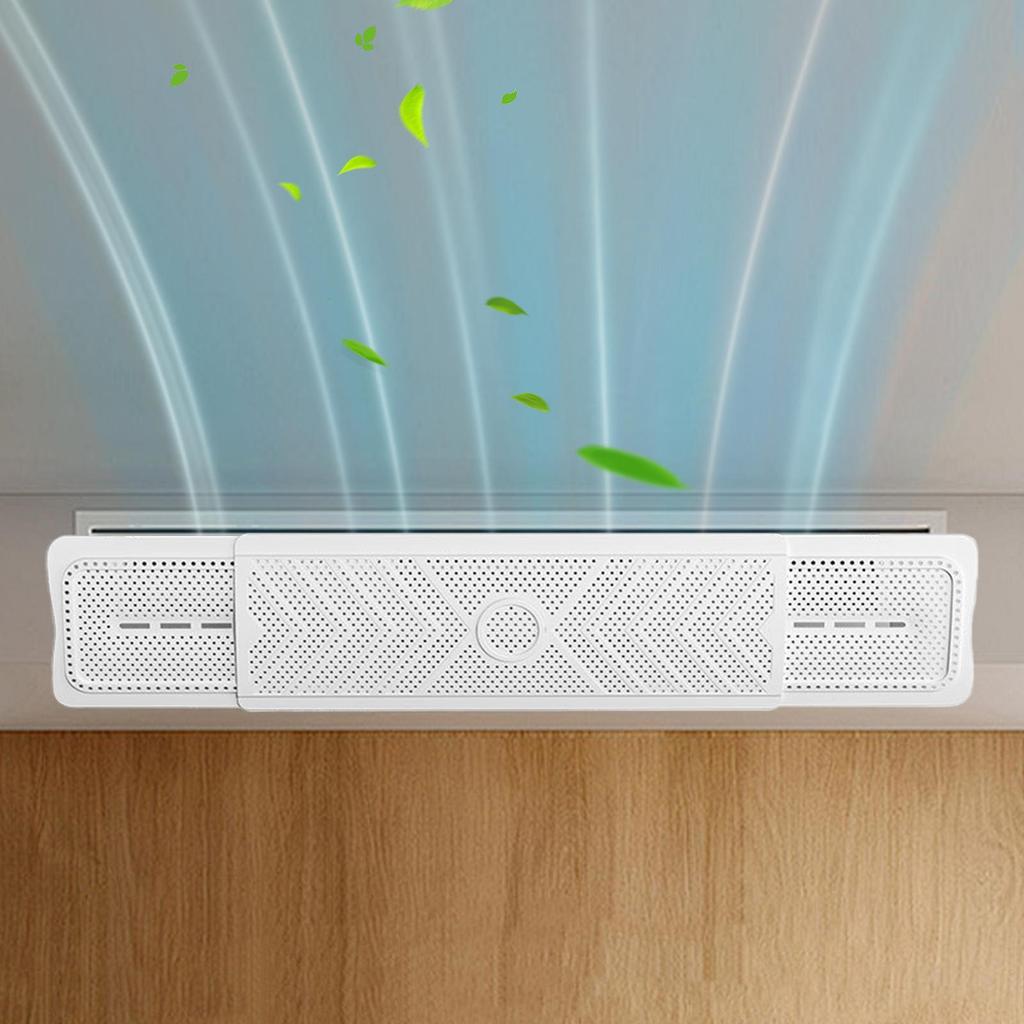 Air Conditioning Windshield Adjustable Air Conditioner Wind Deflector Anti-Direct Blowing Wall-Mounted AC Air Outlet Baffle