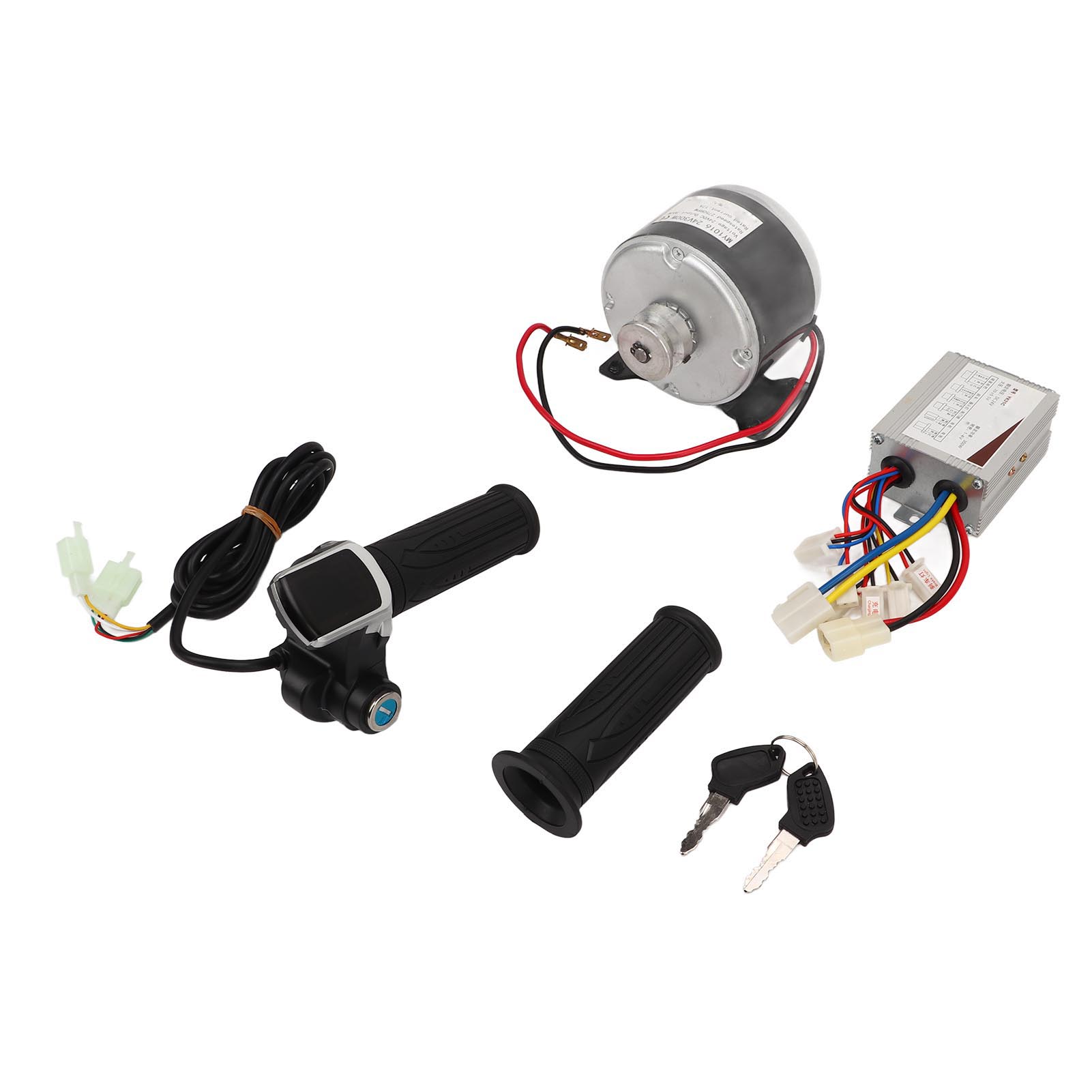 

MY1016 24V300W Motor Aluminium Alloy 2750RPM 24V Display Throttle with Lock 24V350W Controller for Electric Scooter