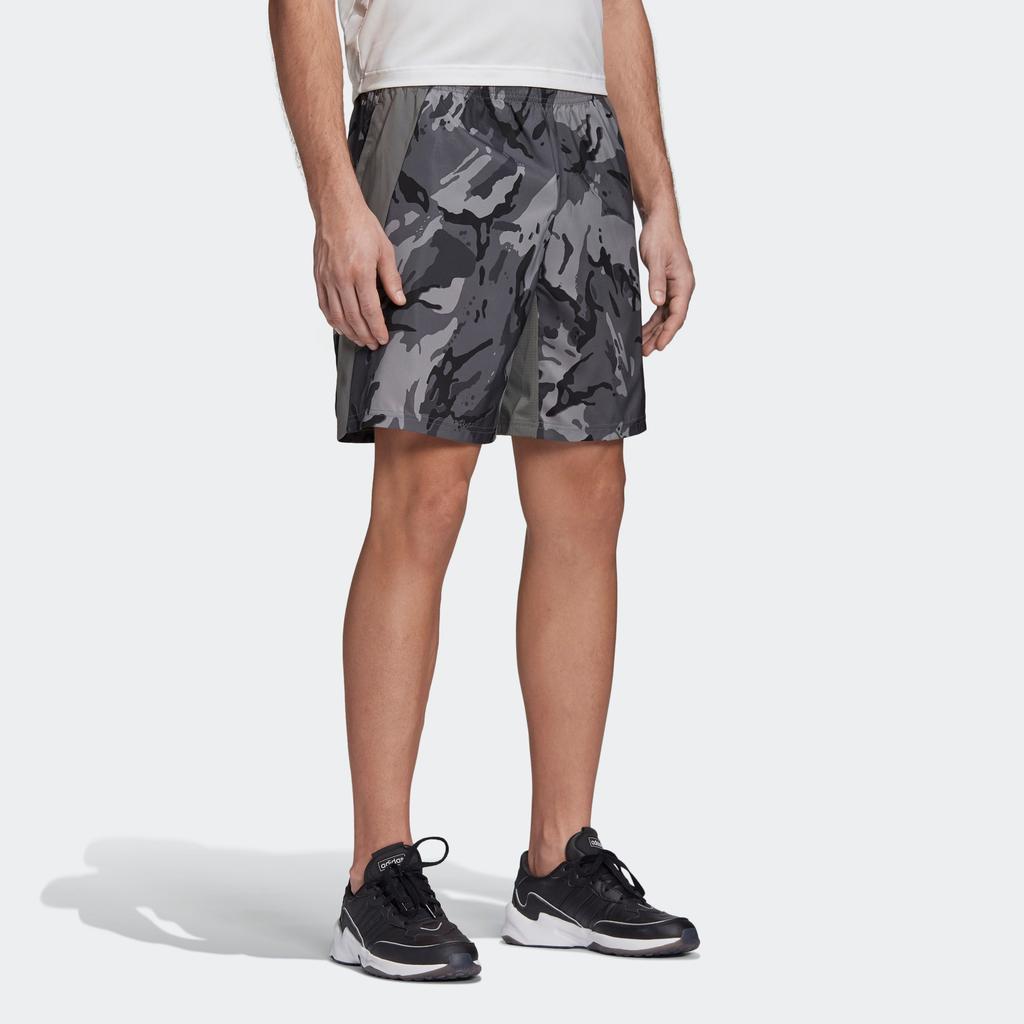 adidas Camouflage Loose Breathable Shorts Men Shorts Light-Gray GD5287