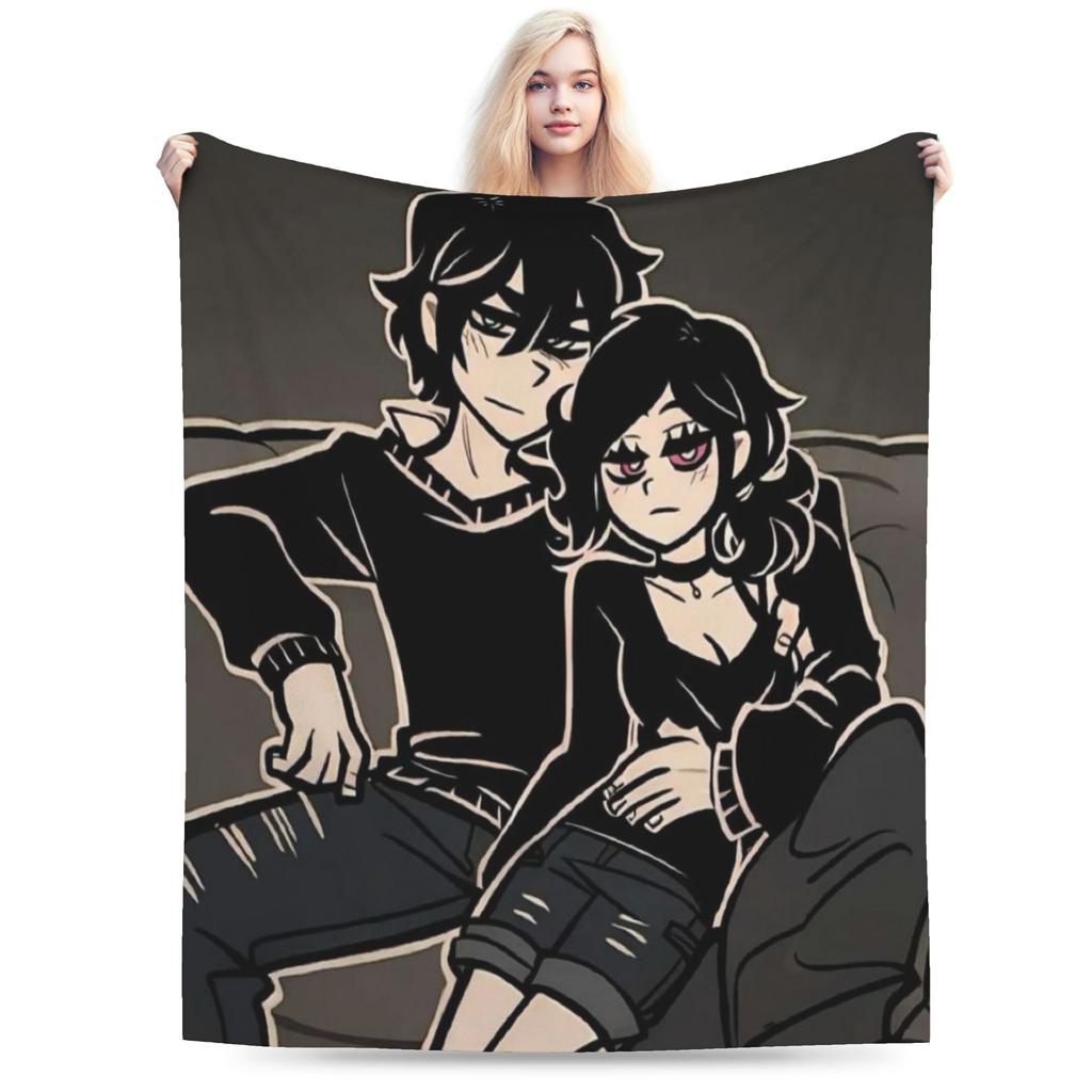 TCOA-The Coffin Of A-Andy And Leyley Warm Comfy Blankets For Bedroom Casual Bedding Throws Autumn Picnic Flannel Bedspread