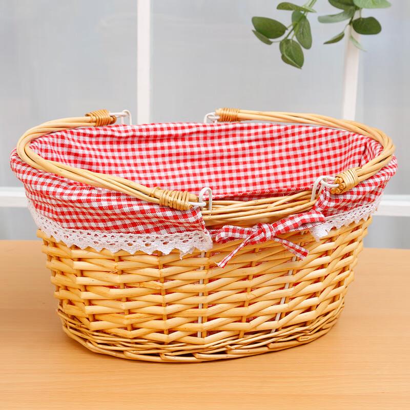 Wicker Picnic & Storage Basket