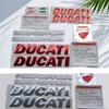 Helmet Stickers - DUCATI CORSE Motorcycle Decals - Monster Skull Modified Waterproof Reflective Vehicle Stickers