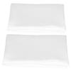 2pcs 75 X 150D Satin Pillowcase Soft Pillow Cover With Envelope Sealed Beddings