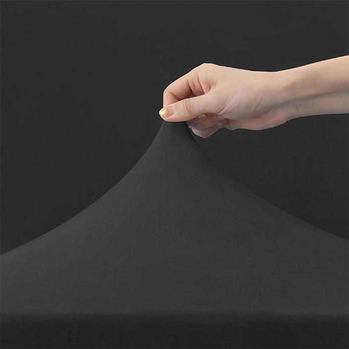 Cover For Small Armchair S, Velvet, Black