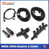 Adaptador de Cabo NMEA 2000 Barco Marítimo Kit Inicial NMEA 2000 Adaptador de Cabo Tipo T Conector 5 PINOS Comprimentos 0.5M 1M 2M 3M 4M Fiação