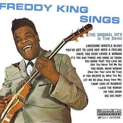 CD FREDDIE KING - Freddy King Sings MBCD722 Modern Blues Re US Blues Used
