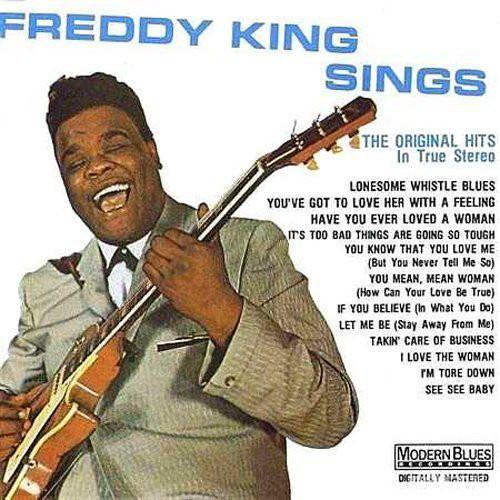 

CD FREDDIE KING - Freddy King Sings MBCD722 Modern Blues Re US Blues Used