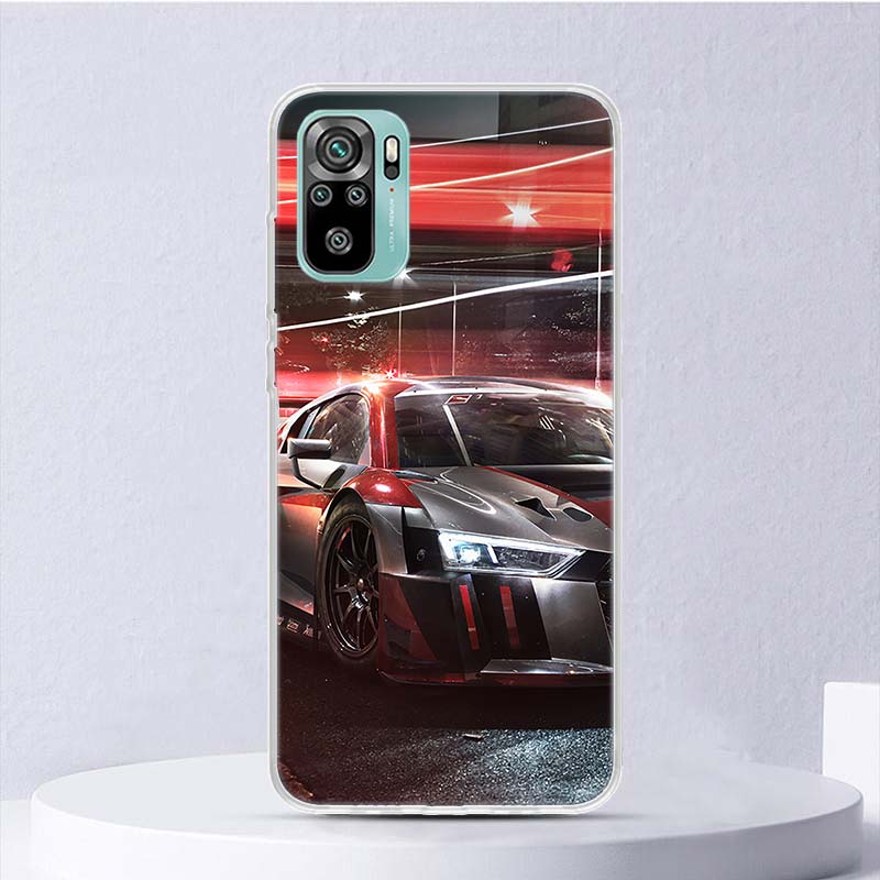 

Мягкий чехол со спортивными автомобилями для Xiaomi Redmi 10 10A 10C 9 9A 9C 9T, чехол для телефона 8 8A 7 7A 6 6A S2 K20 K40 Pro 10X Funda Coque Redmi 6 Pro