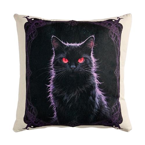 1PC Nuan Series Halloween Pillowcase Black Cat Ghost Pumpkin Series Printed Cushion Cover for Sofa Living Room Bedroom Home Decor Party Decorations