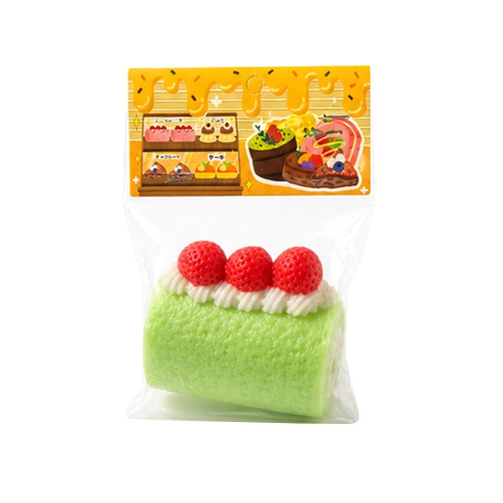 TPR Dessert Squishy Toy Soft Squeezable Squeeze Toy Fashion Squishy Pinch Le  Sensory Play