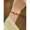 Hand Rope Student Male and Female Senior High School Entrance Examination Red Rope Postgraduate Entrance Examination Shore Good Luck Bracelet Gift
