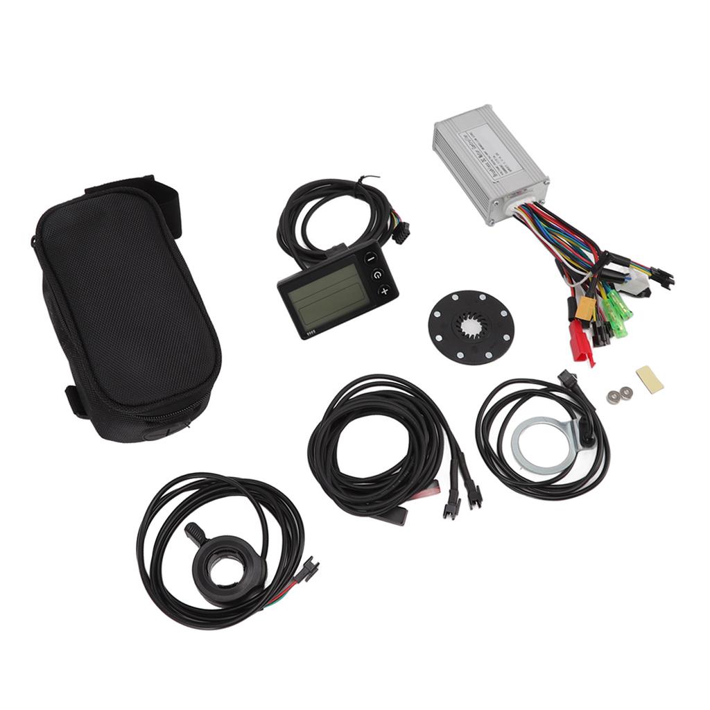 24V/36V/48V 17A 3-Modus-Controller S866 Display-Set mit Leistungssensor 130x Daumengas für 250W/350W Motor