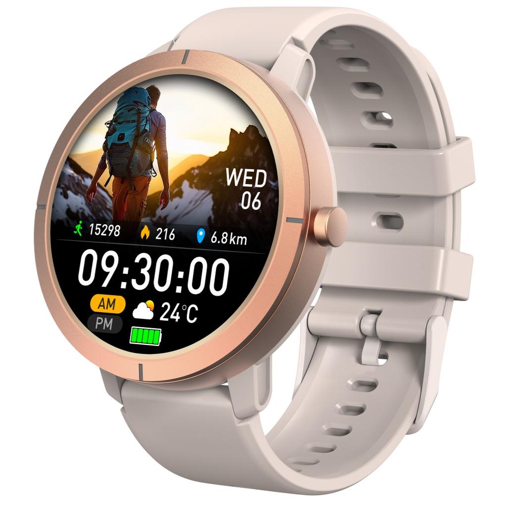 Rainbuvvy DM76 GPS Sports Watch 1.32inch AMOLED Full-touch BLE5.3 Dustproof Smartwatch 5ATM Waterproof 360mAh Support Multiple Sports Modes