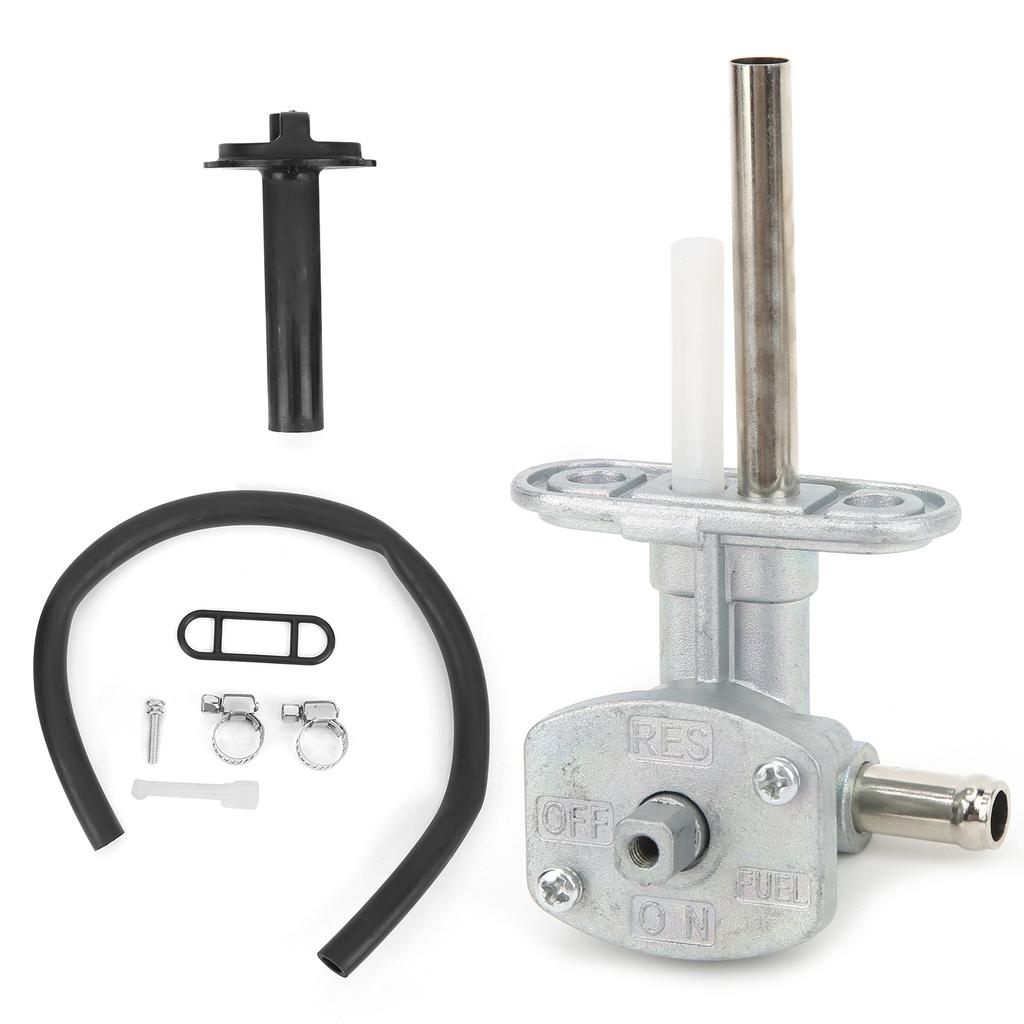 Fuel Valve Petcock with Lever Screw 5KM 24500 10 00 Replacement for Yamaha Grizzly 350 660 Bruin 350