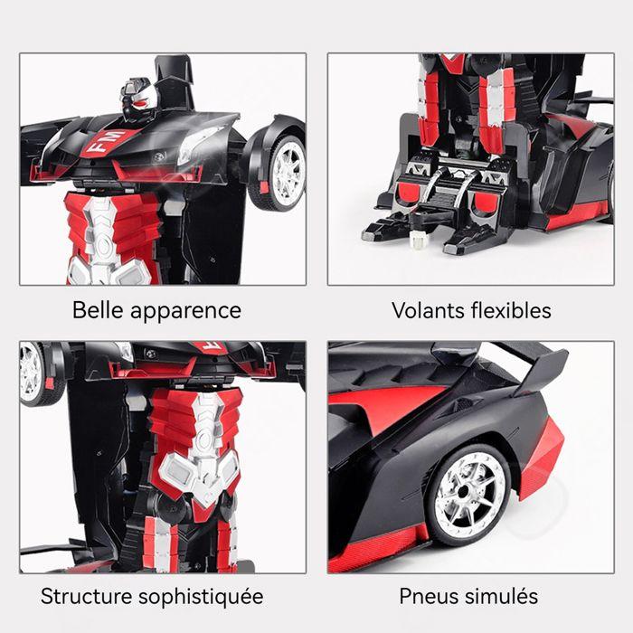 C Remote Control Car Remote Control Car Transformable Wireless Gifts for Children 2 In 1 Transformable Car Robot
