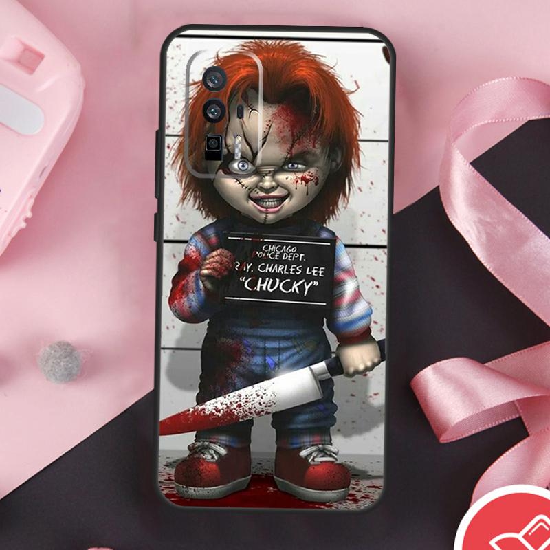 

Chucky Doll Horror Movie Case For Xiaomi 13T 11T 12T Pro 12 Lite 13 14 Ultra POCO F6 F5 M6 X3 X5 X6 Pro F3 M5s Cover Xiaomi 14 Ultra