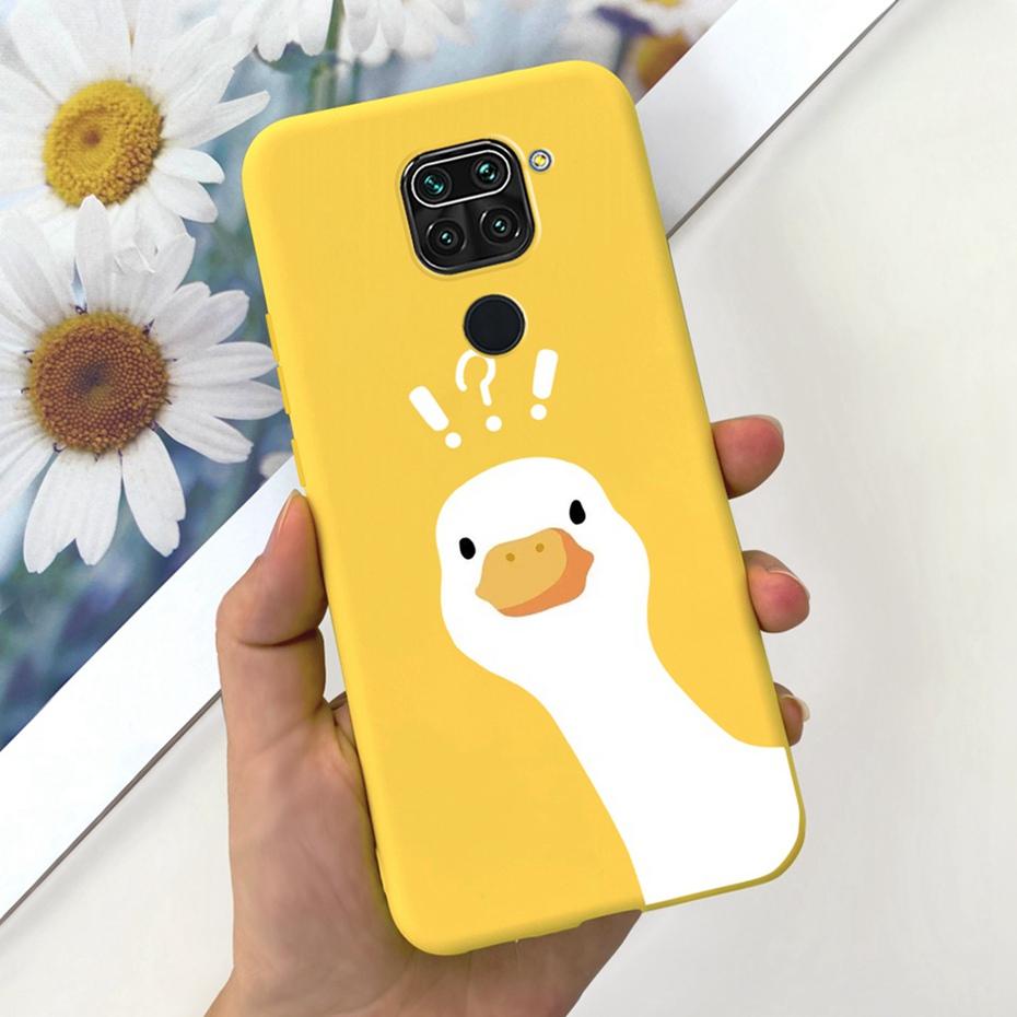 For Xiaomi Redmi Note 9 9s 9 Pro Max Cute Animals Cartoon Phone Case For Redmi Note9 9s 9Pro Candy Color Soft Silicon Back Cover