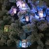 Led Light Wood House Adorable Christmas Tree Hanging Ornaments For Holiday Decor