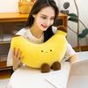 Banana Doll Soft Plush Toy High Elastic Skin-Friendly Cute Cuddle Pillow Cushion Nap Pillow Gift for Kids