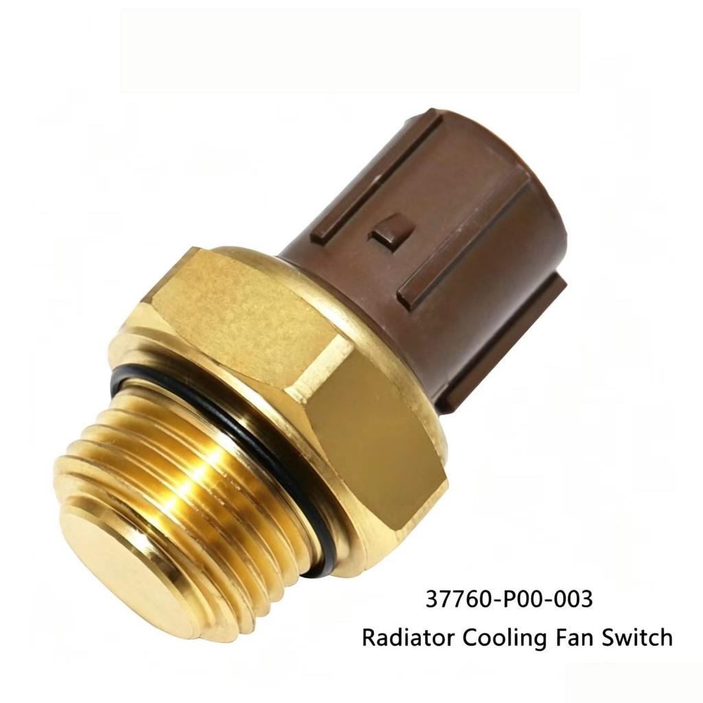 Set of 2 Coolant Temp Sensor and Fan Switch 37870-PJ7-003 37760-P00-003 for Honda Accord Civic CR-V Odyssey Pilot S2000 CL NSX TL RL MDX Integra