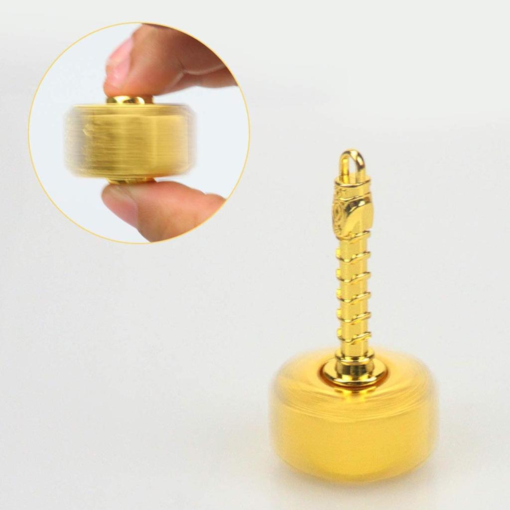Cool Hammer Fidget Spinners Metal Fidgeting Hand Finger Stress Relief Toys Anti Anxiety Gyro Birthday Xmas Gifts For Kids Adults
